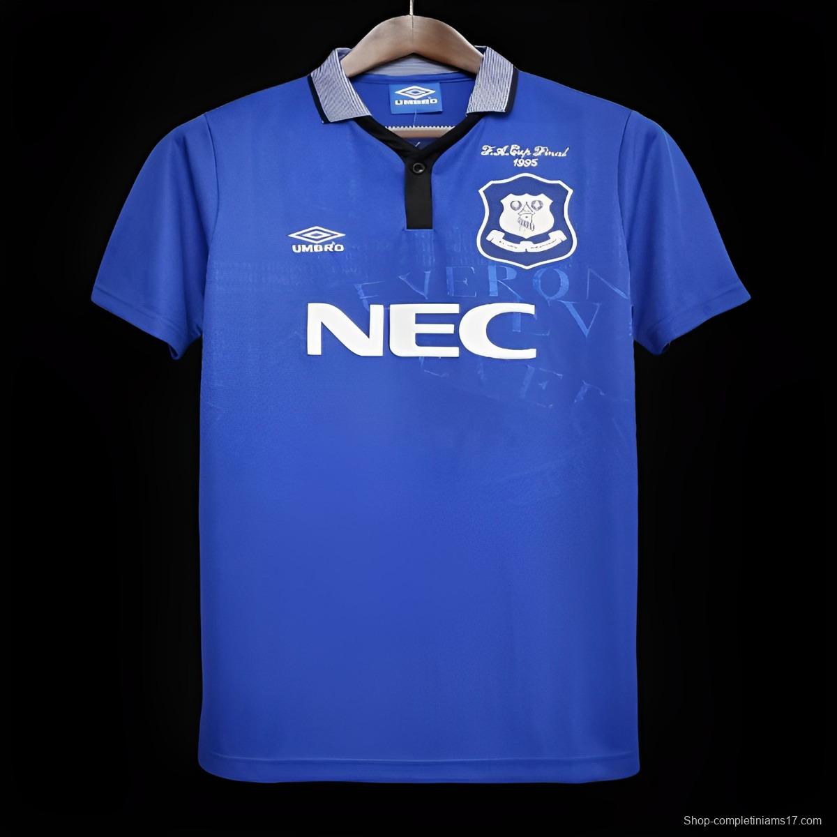 Retro Everton 94/95 home Soccer Jersey