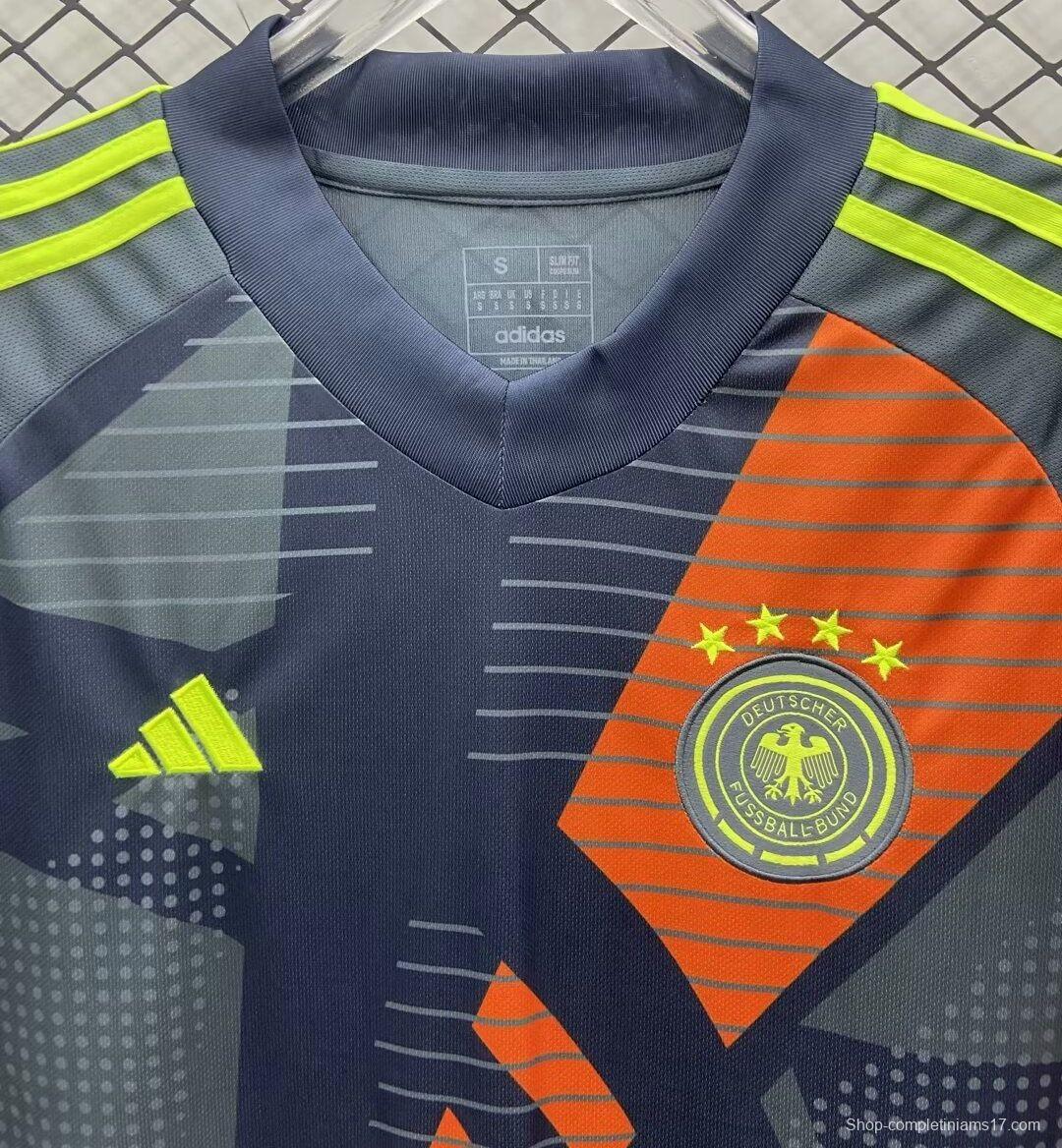 2024 Germany Black Goalkeeper Jersey