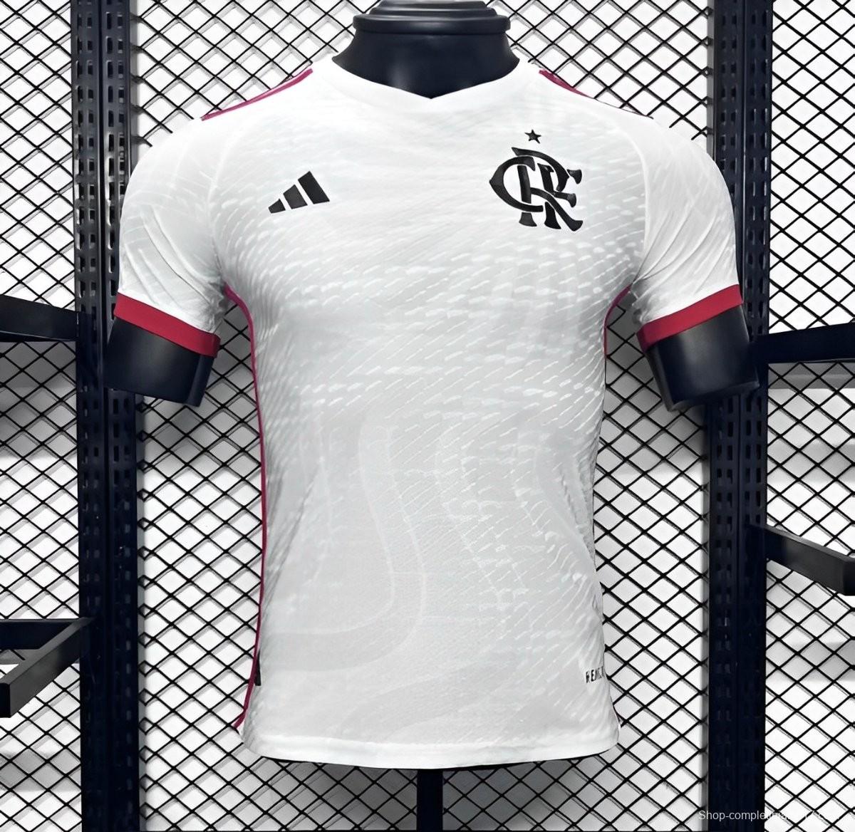 Player Version 24/25 Flamengo Away White Jersey