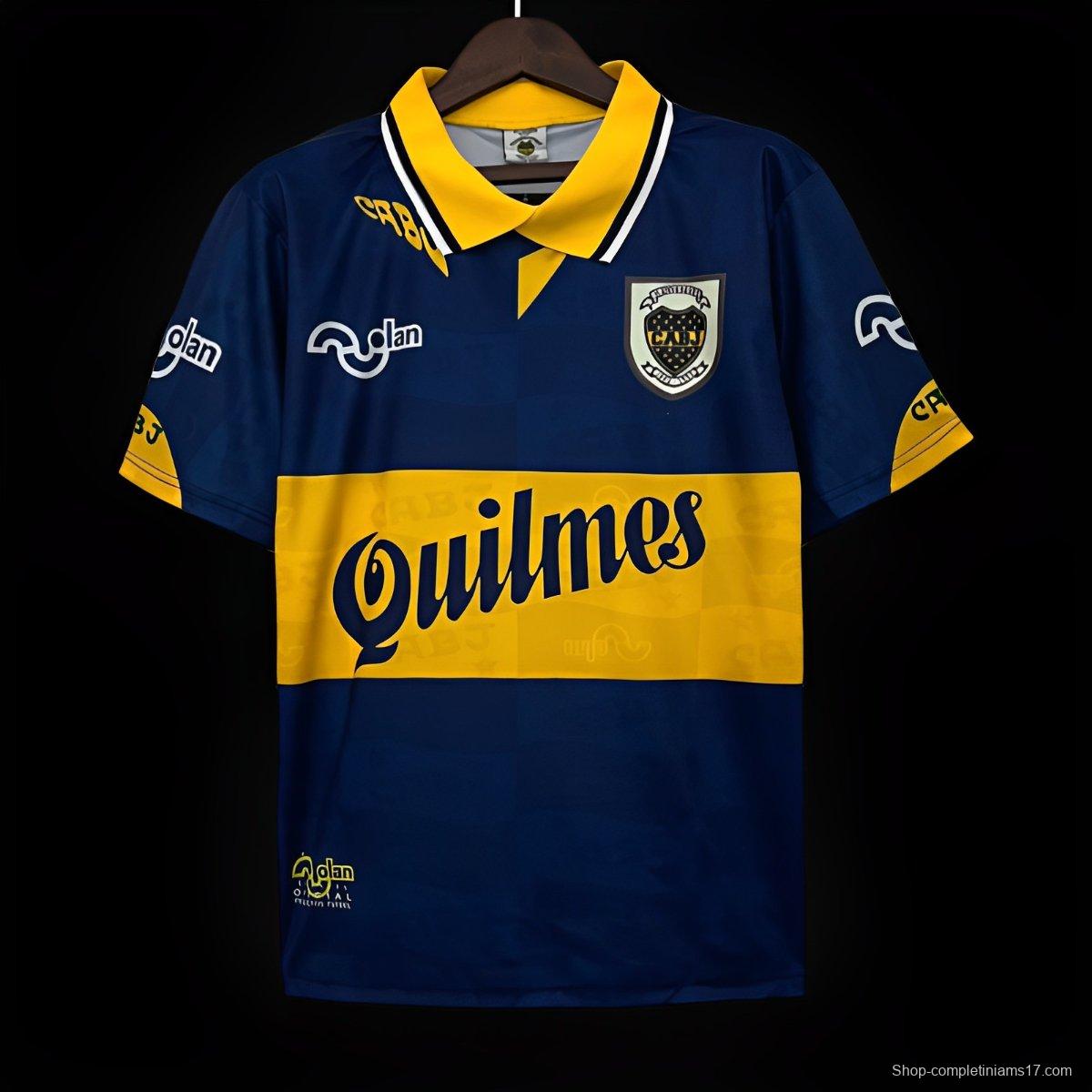 Retro 95/96 Boca Juniors Home Jersey