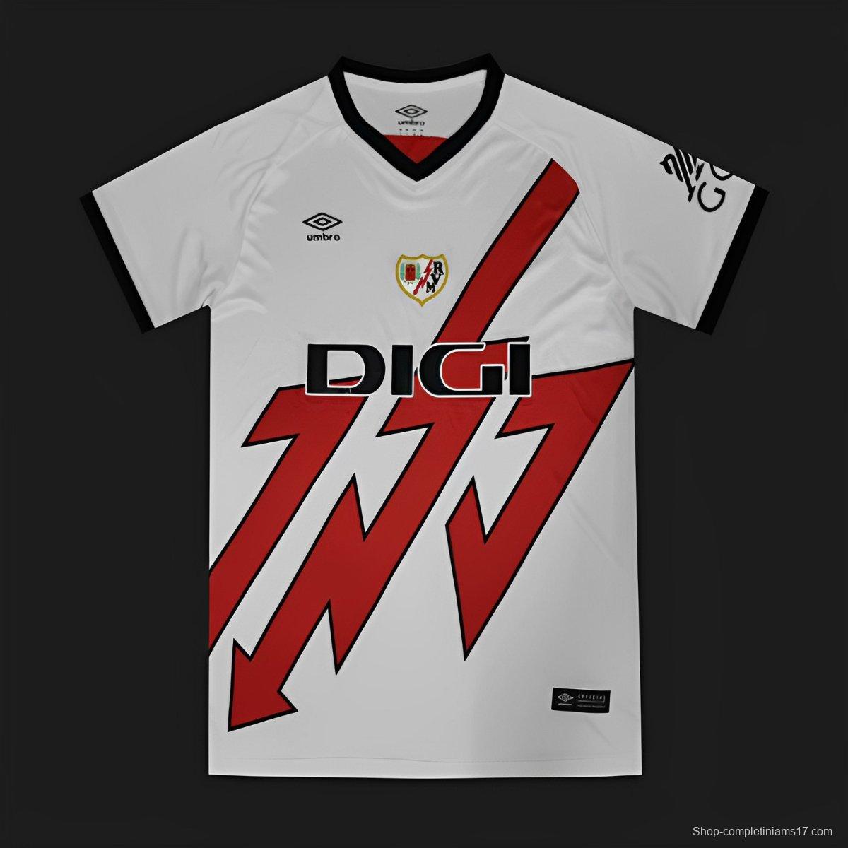 24/25 Rayo Vallecano Away White Jersey