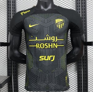 Player Version 24/25 Al-Ittihad Third Black Jersey