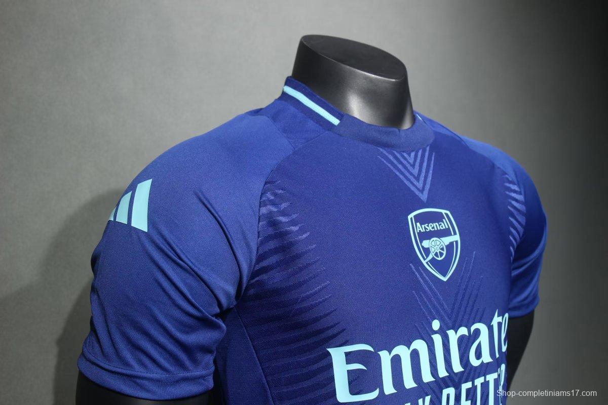 Player Version 24/25 Arsenal Blue Pre-Match Jersey