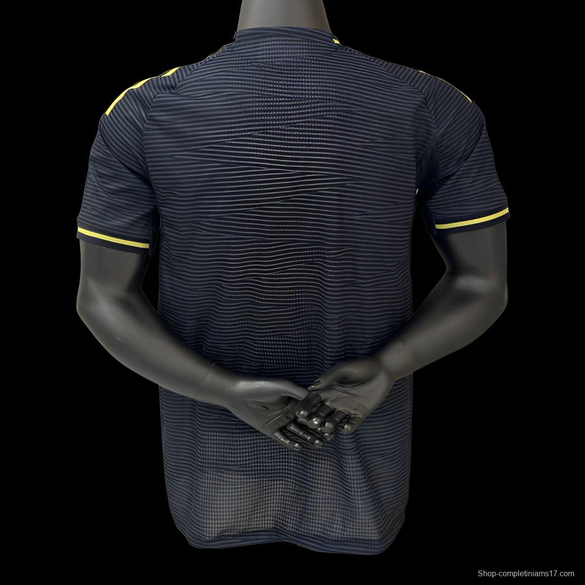 Player Version 25/26 Real Madrid Away Black Jersey