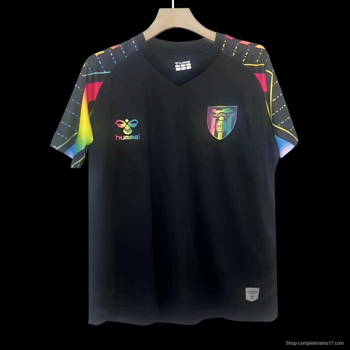 25/26 Sunderland Equality Black Pre-Match Jersey