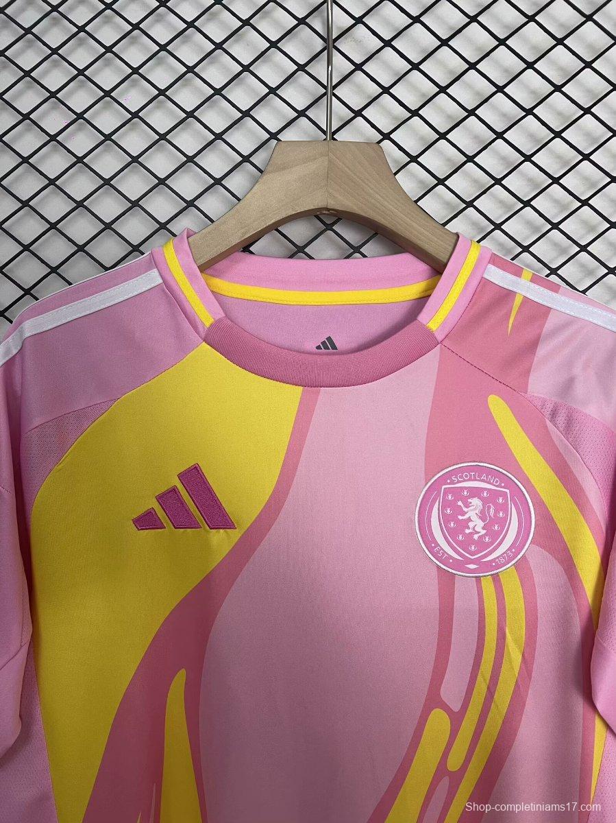 2025 Scotland Away Pink Jersey