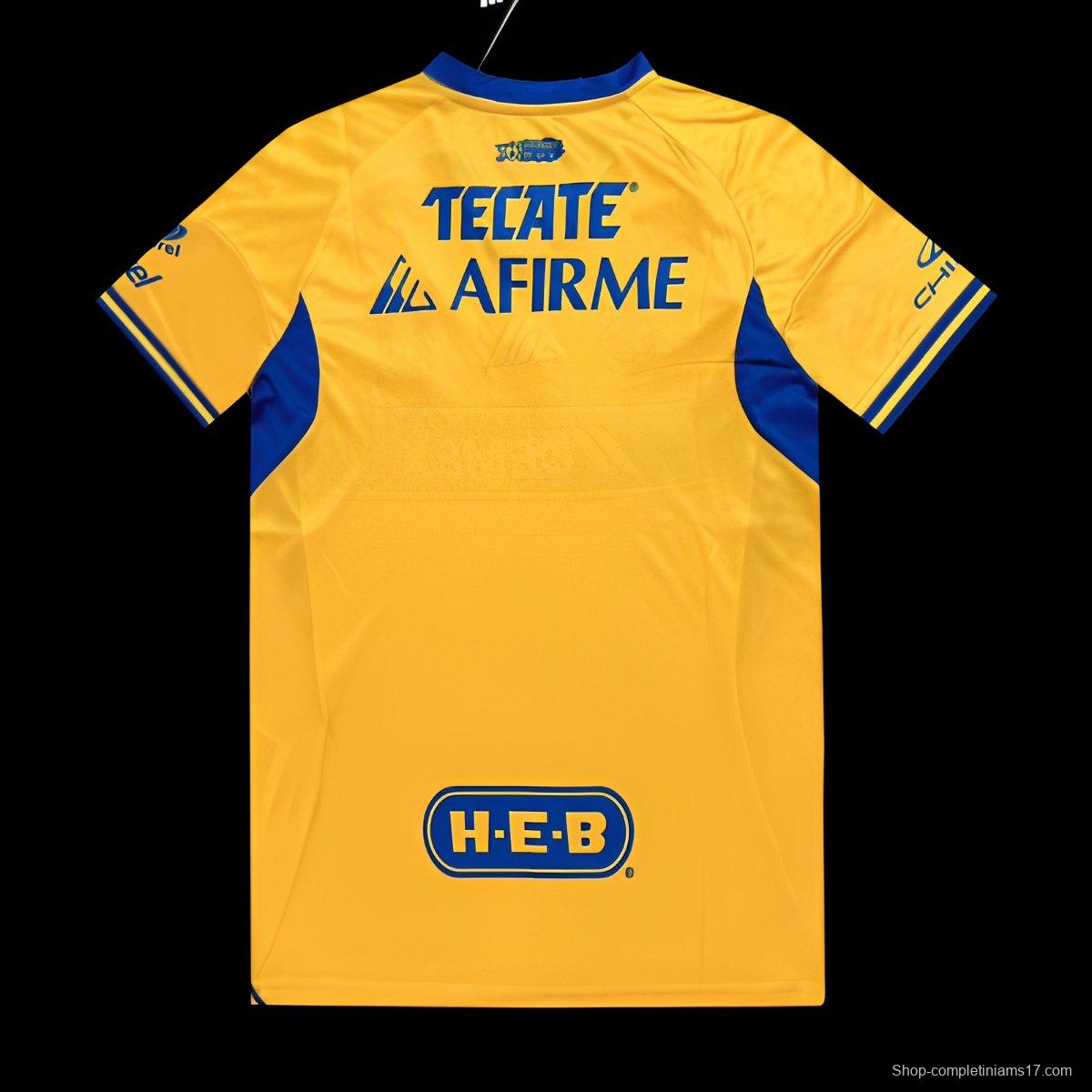 25/26 Tigres UANL Home Jeresy