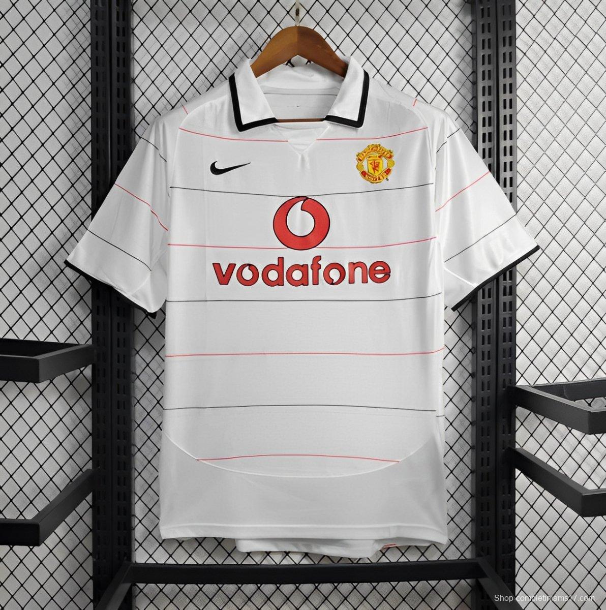 04/06 Retro Manchester United Away Jersey