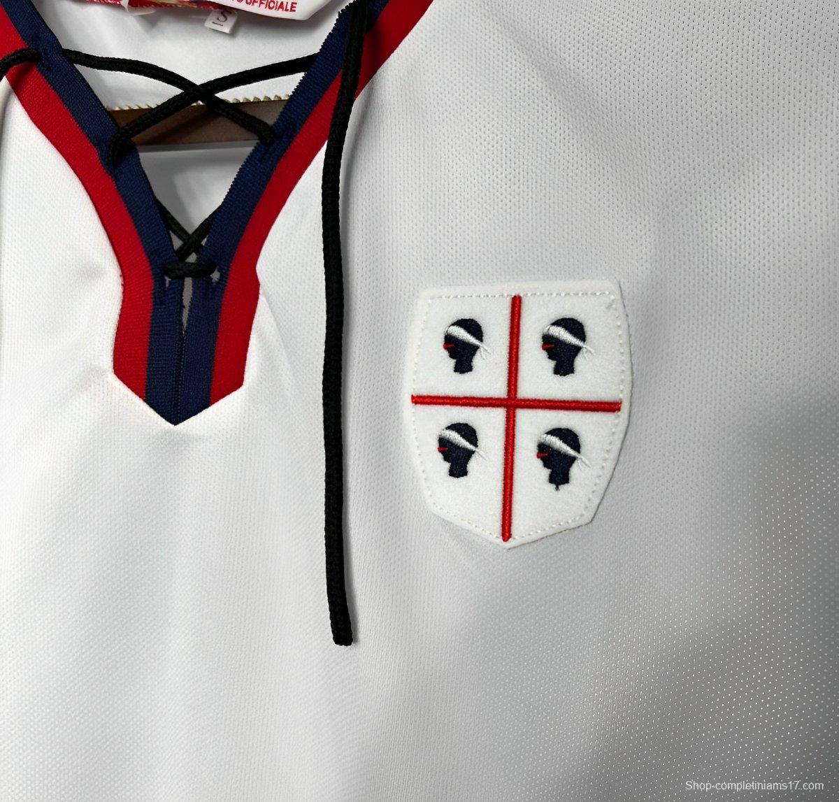 Retro 69/70 Cagliari Home Champion Jersey