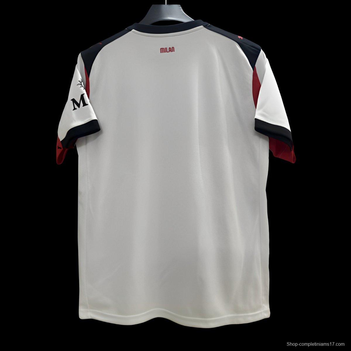 25/26 AC Milan Away White Jersey