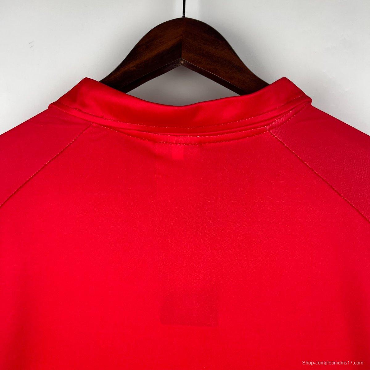 Retro 90/91 Napoli Third Red Jersey