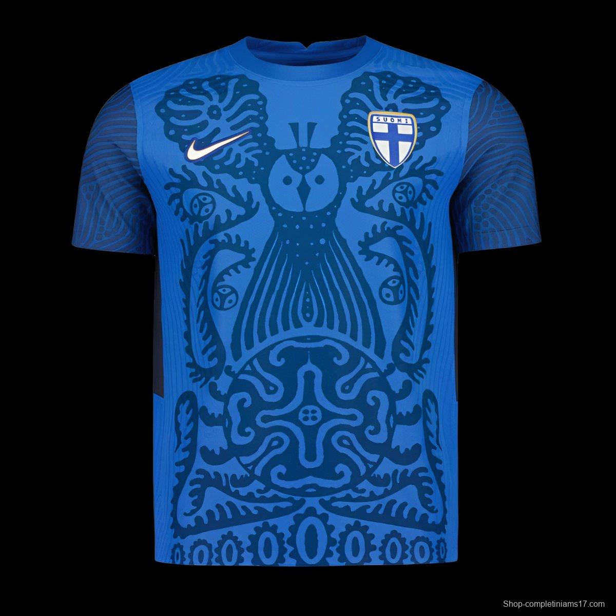 2025 Finland Away Blue Jersey