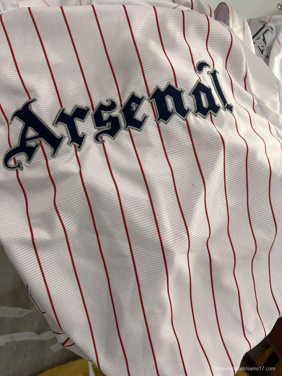25/26 Arsenal US Pack Baseball White Jersey