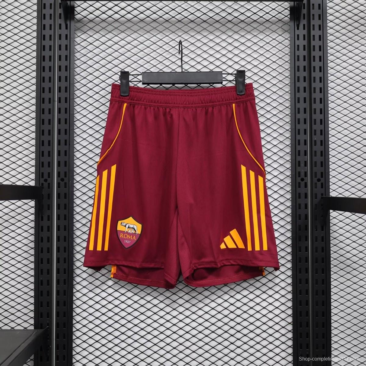 Player Version 25/26 Roma Home Shorts