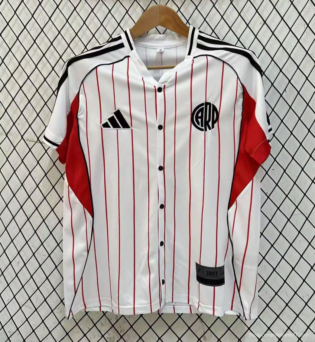 25/26 River Plate US Pack Baseball Jersey