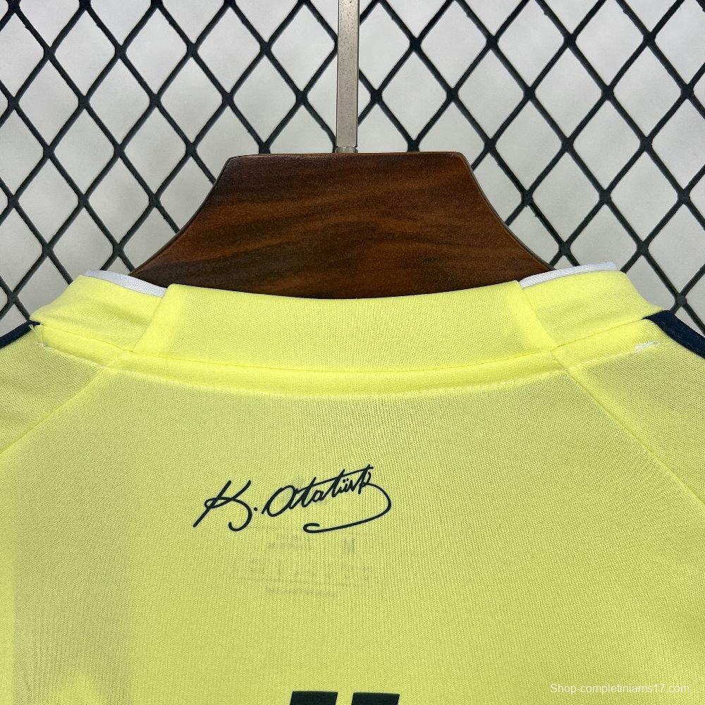 25/26 Fenerbahce Away Yellow Jersey