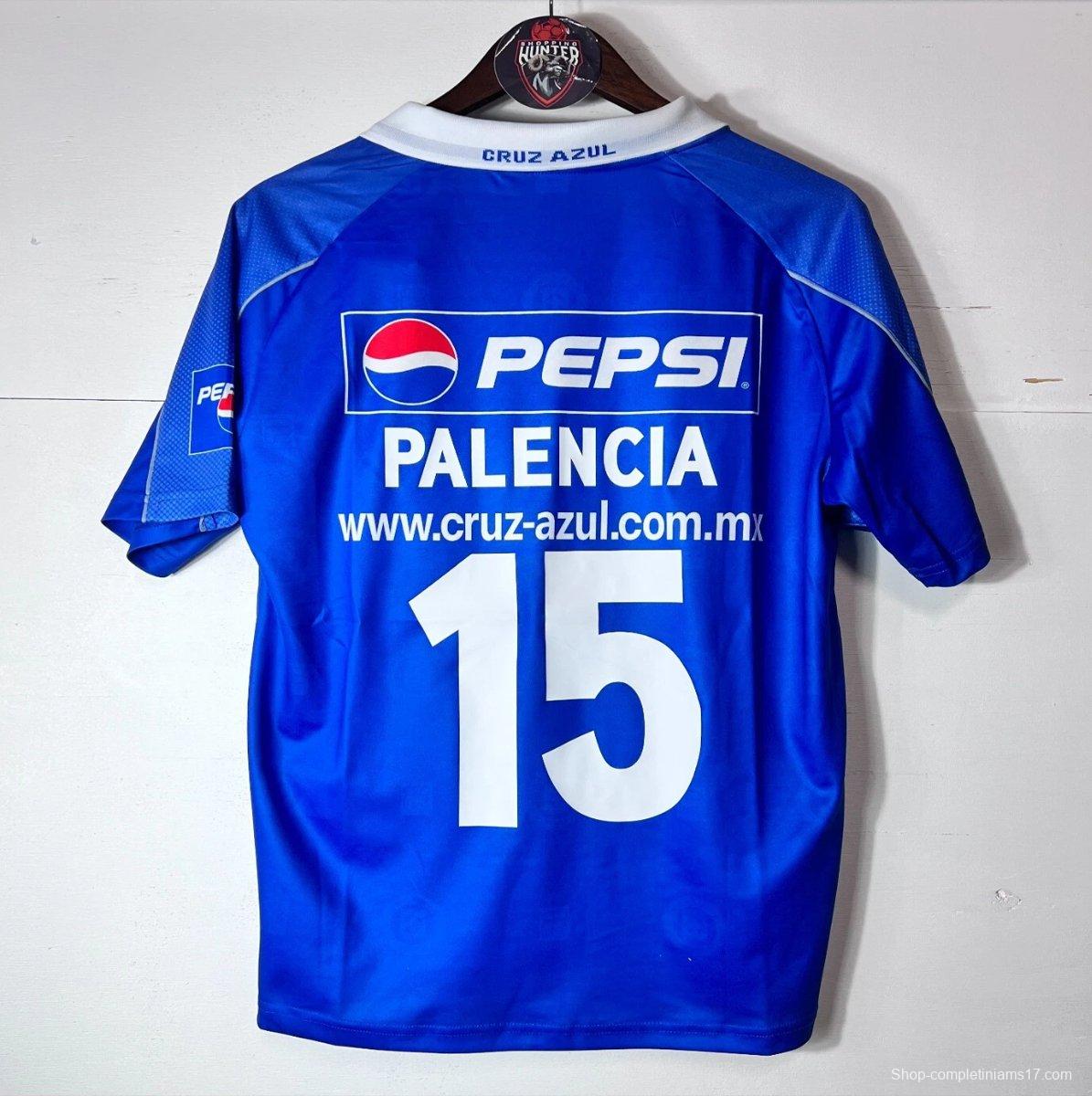 Retro 01/02 Cruz Azul Jersey Copa Libertadores Home Jersey