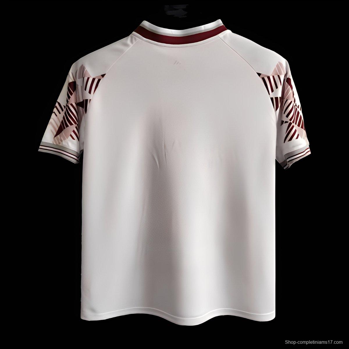 25/26 Bayern Munich White/Wine Special Jersey