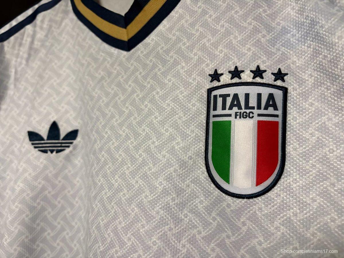 2025 Italy Away WHITE Jersey