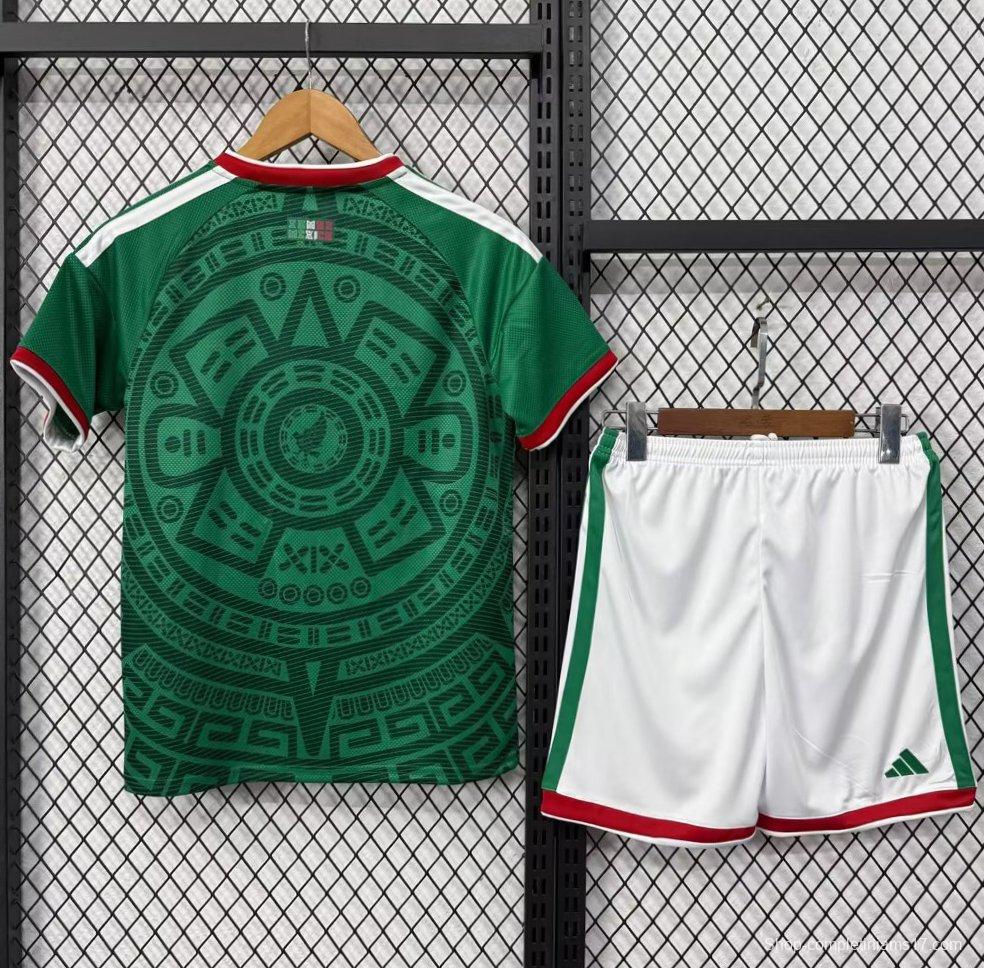 25/26 Kids Mexico Home Jersey