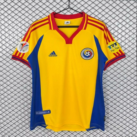Retro 2000 Romania Home Jersey
