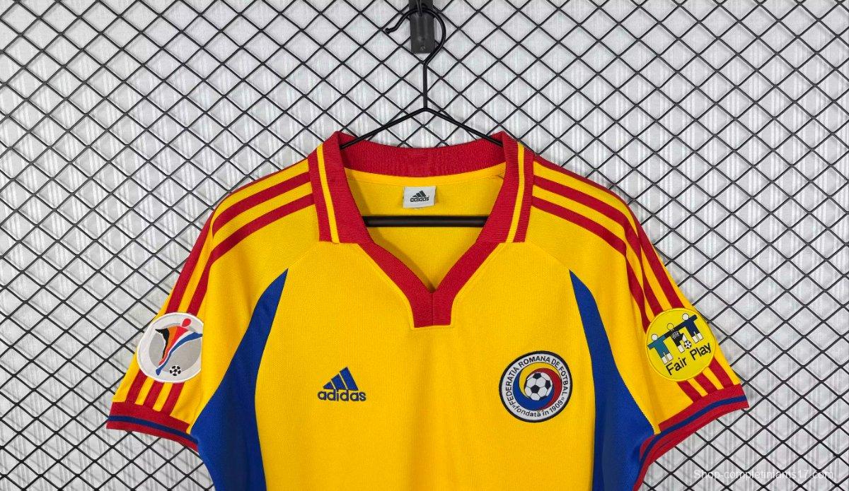 Retro 2000 Romania Home Jersey