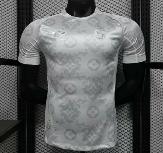 25/26 Player Version  Real Madrid Special Edition White Jersey