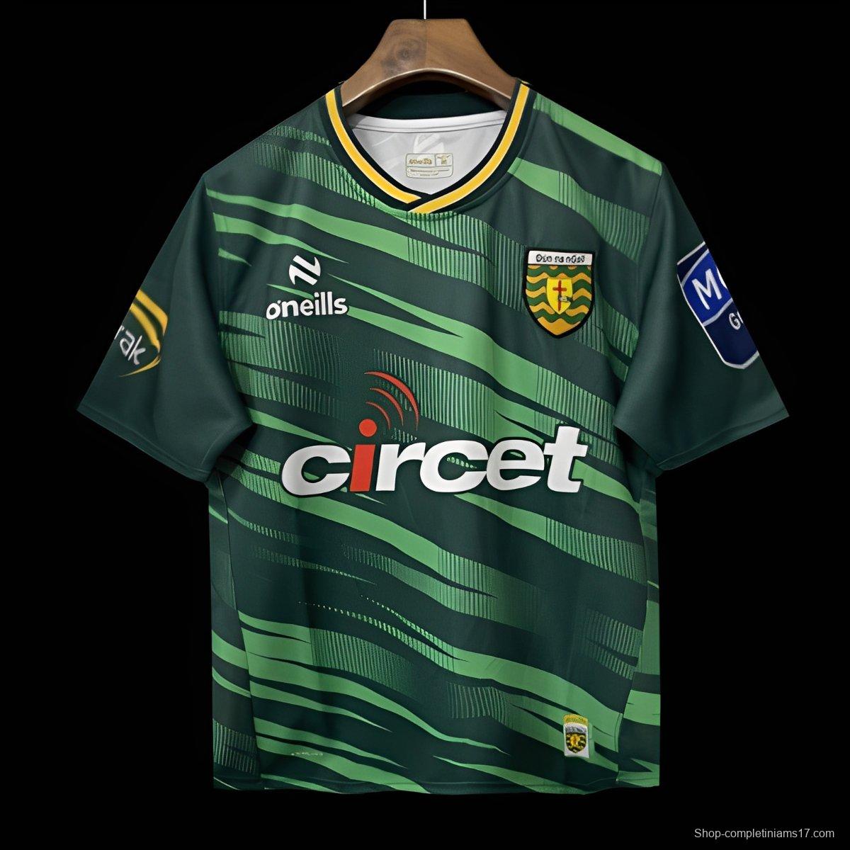 25/26 Donegal GAA Green with Gold Trim Jersey