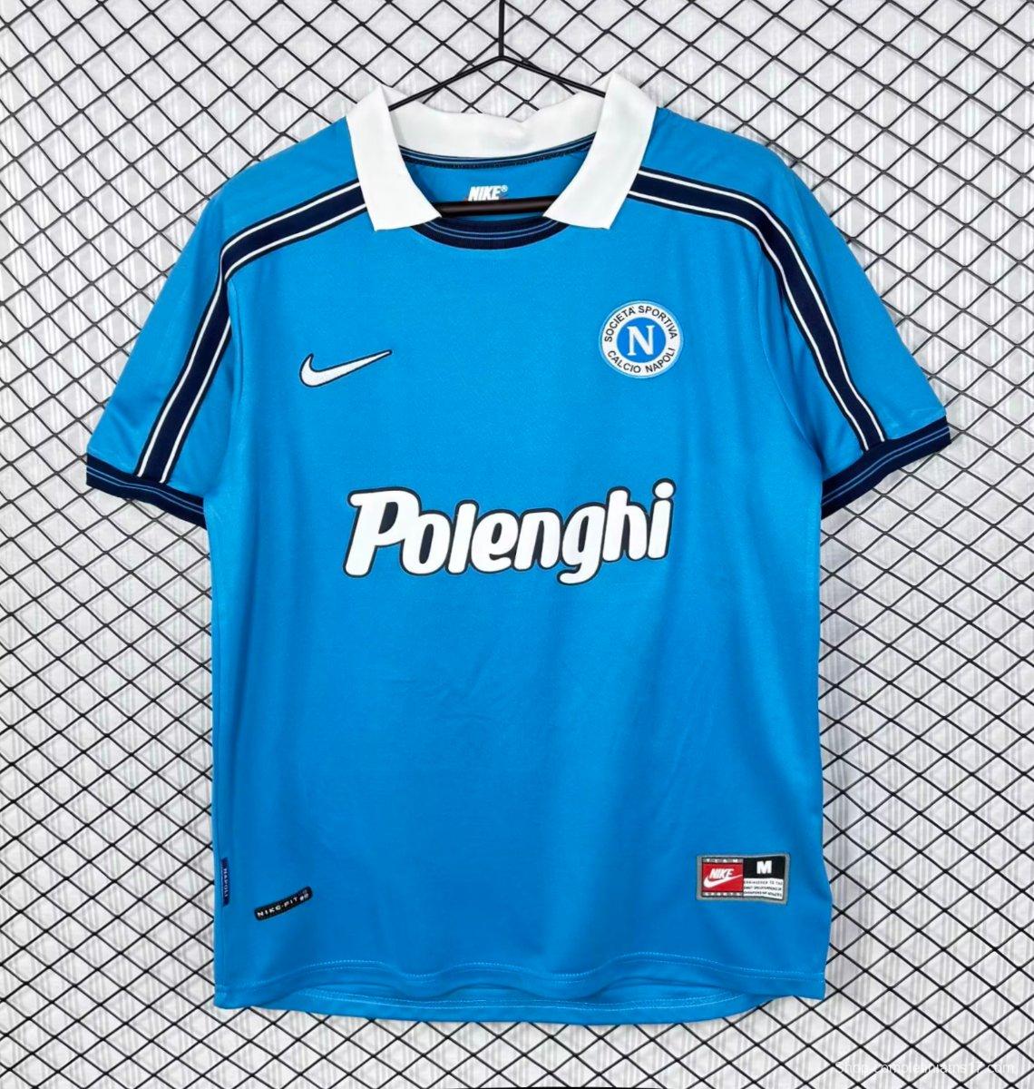 Retro 98/99 Napoli Home Jersey