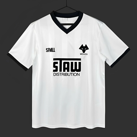 Retro 86/88 Wolverhampton Wanderers Away White Jersey