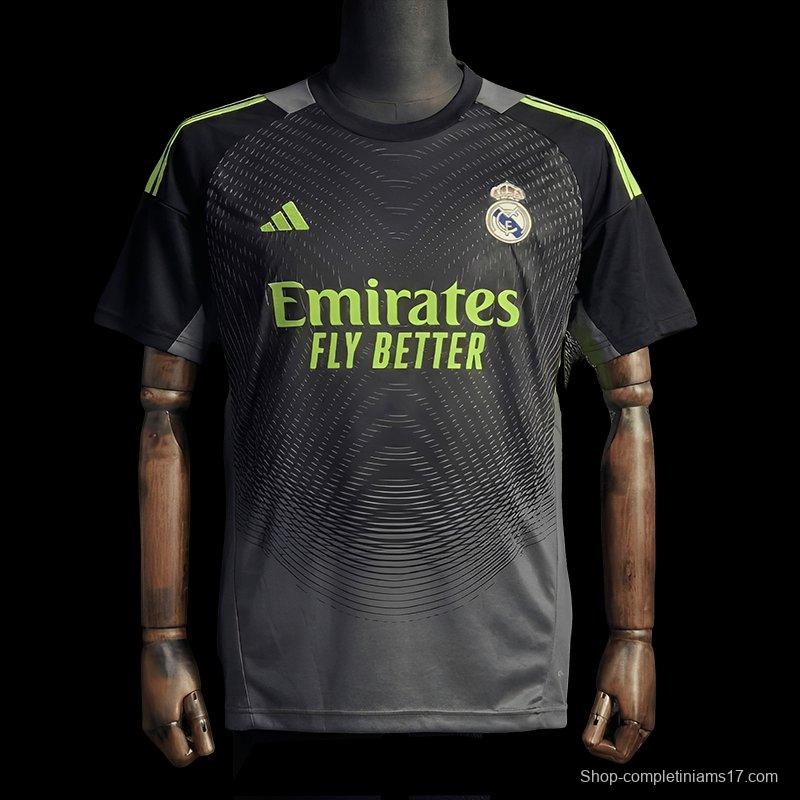 25/26 Real Madrid Goalkeeper Grey Jesrey