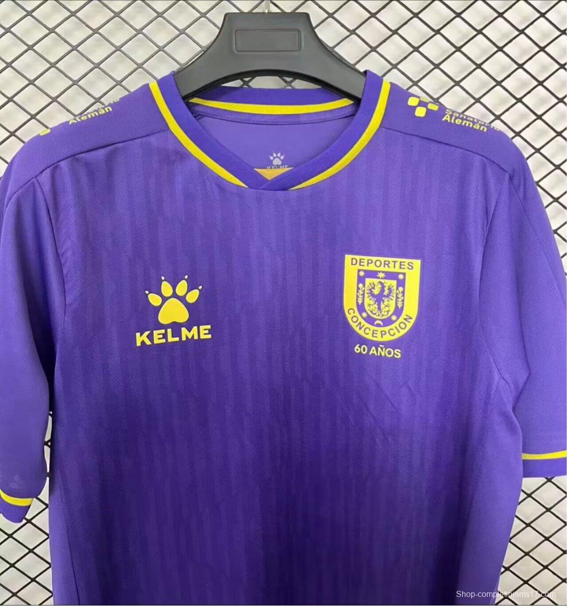 25/26 CD Huachipato 60Th Anniversary Purple Jersey