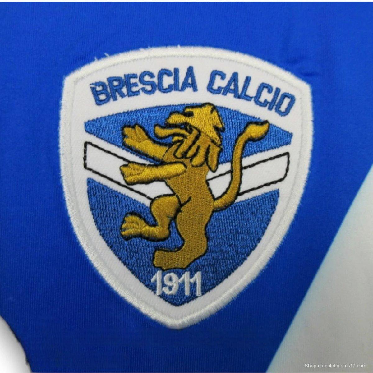 Retro 03/04 Brescia Away Blue Long Sleeve Jersey