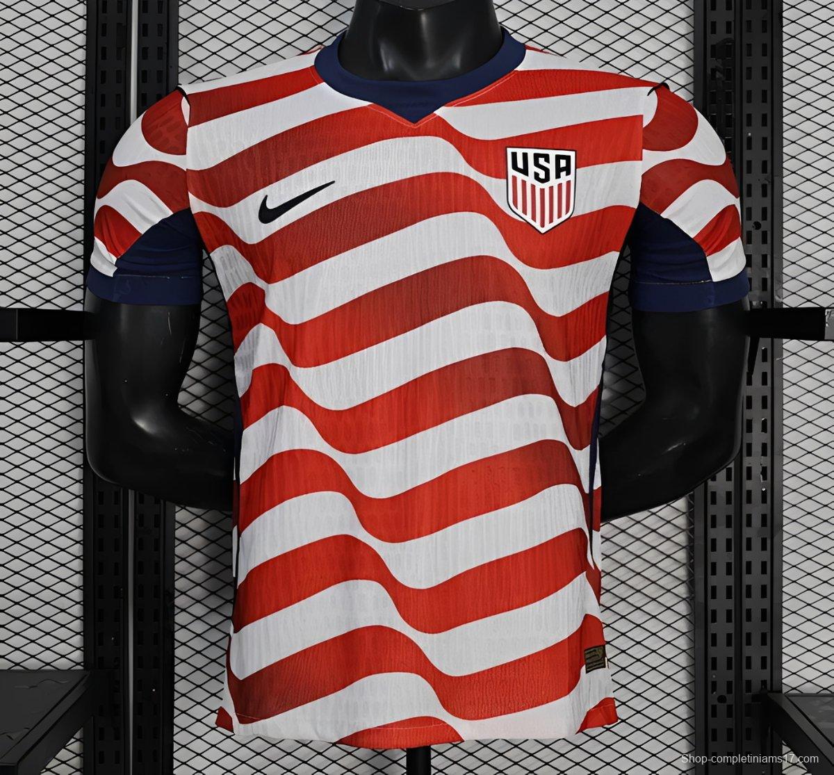 Player Version 2026 USA Home Jersey