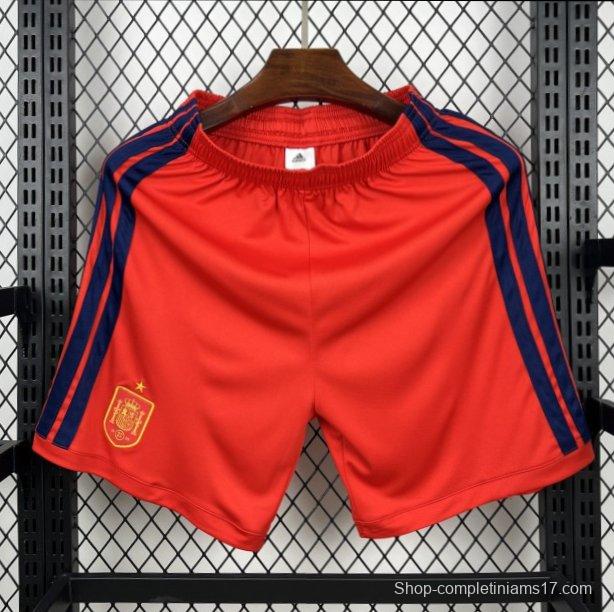 2026 Mens Spain World Cup Home Shorts