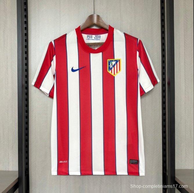 2011/12 Retro Atletico Madrid Champions League Edition Home Jersey S-