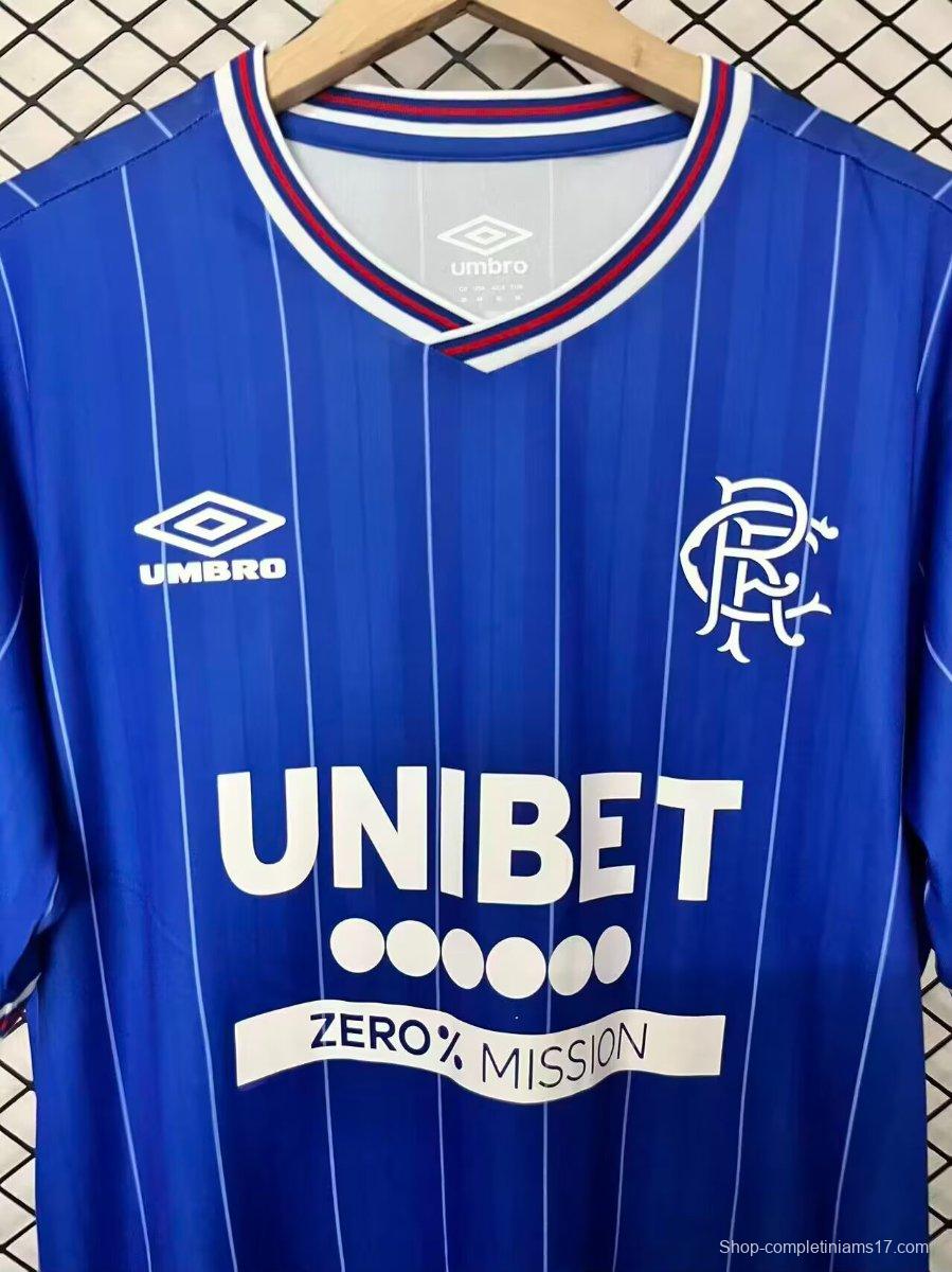 26/27 Glasgow Rangers Home Jersey