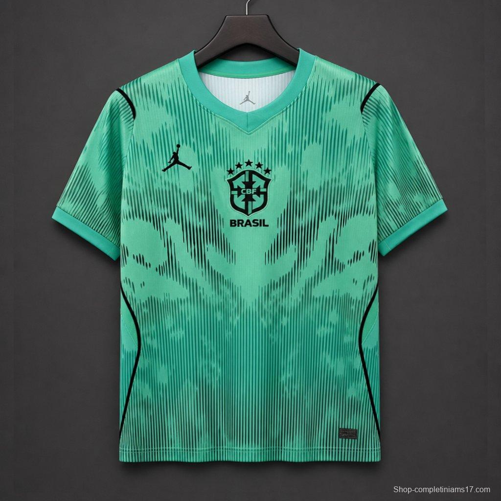 2026 Brazil World Cup Goalkeeper Green/Black Jordan Jersey