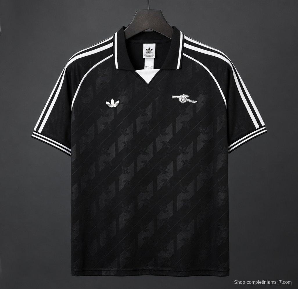 26/27 Arsenal Black Adidas Originals Concept Soccer Jersey