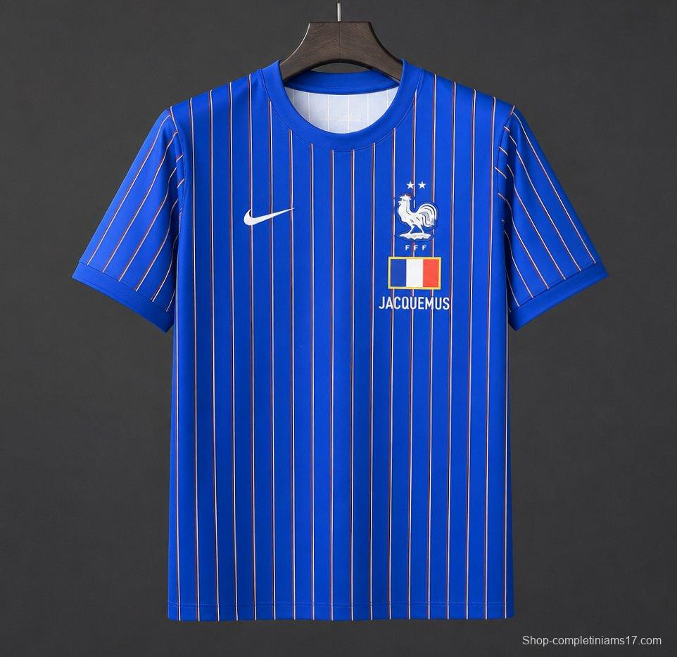 2026 France x Jacquemus Blue Special Edition Jersey