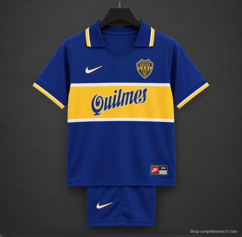 Retro Kids 96/97 Boca Juniors Home Jersey
