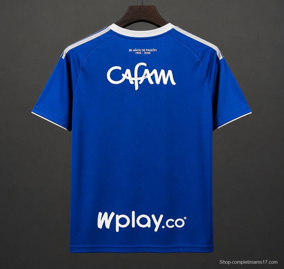 26/27 Millonarios Home Jersey