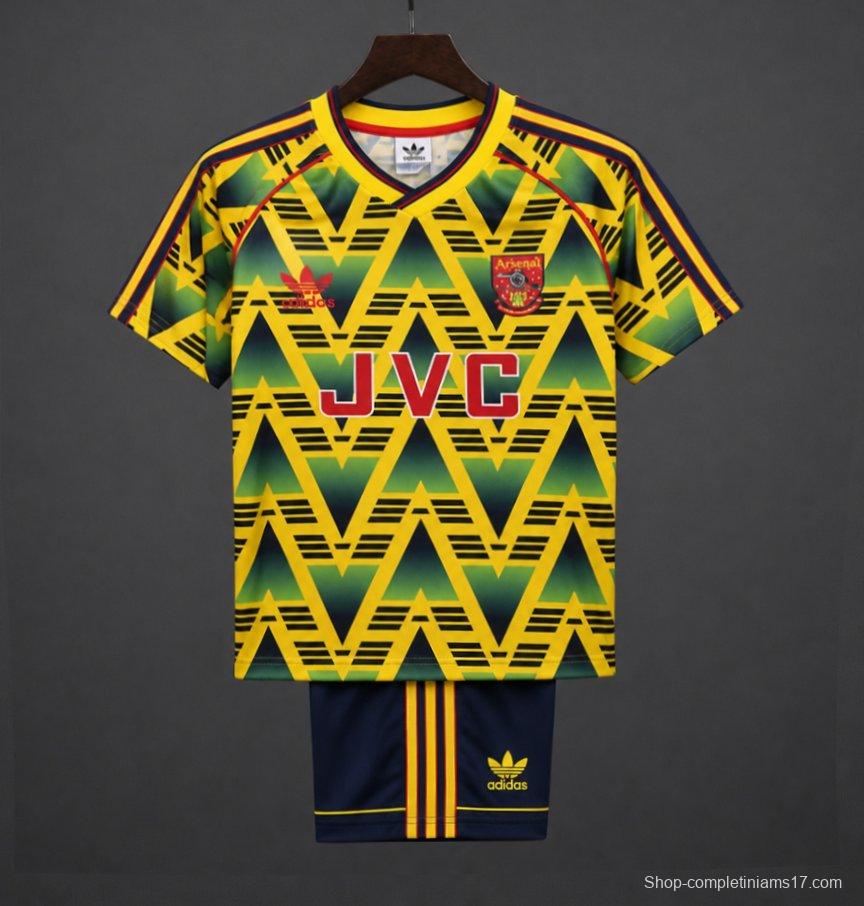 Retro Kids 91/93 Arsenal Away Jersey