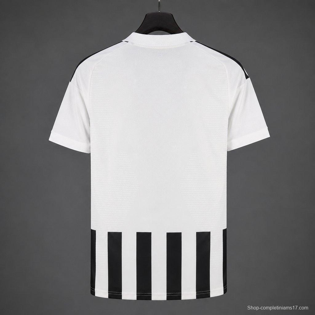 26/27 Juventus Home Jersey With Jeep Visit Detroit Sponsor