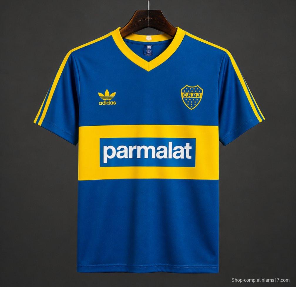 Retro 91/92 Boca Juniors Home Jersey