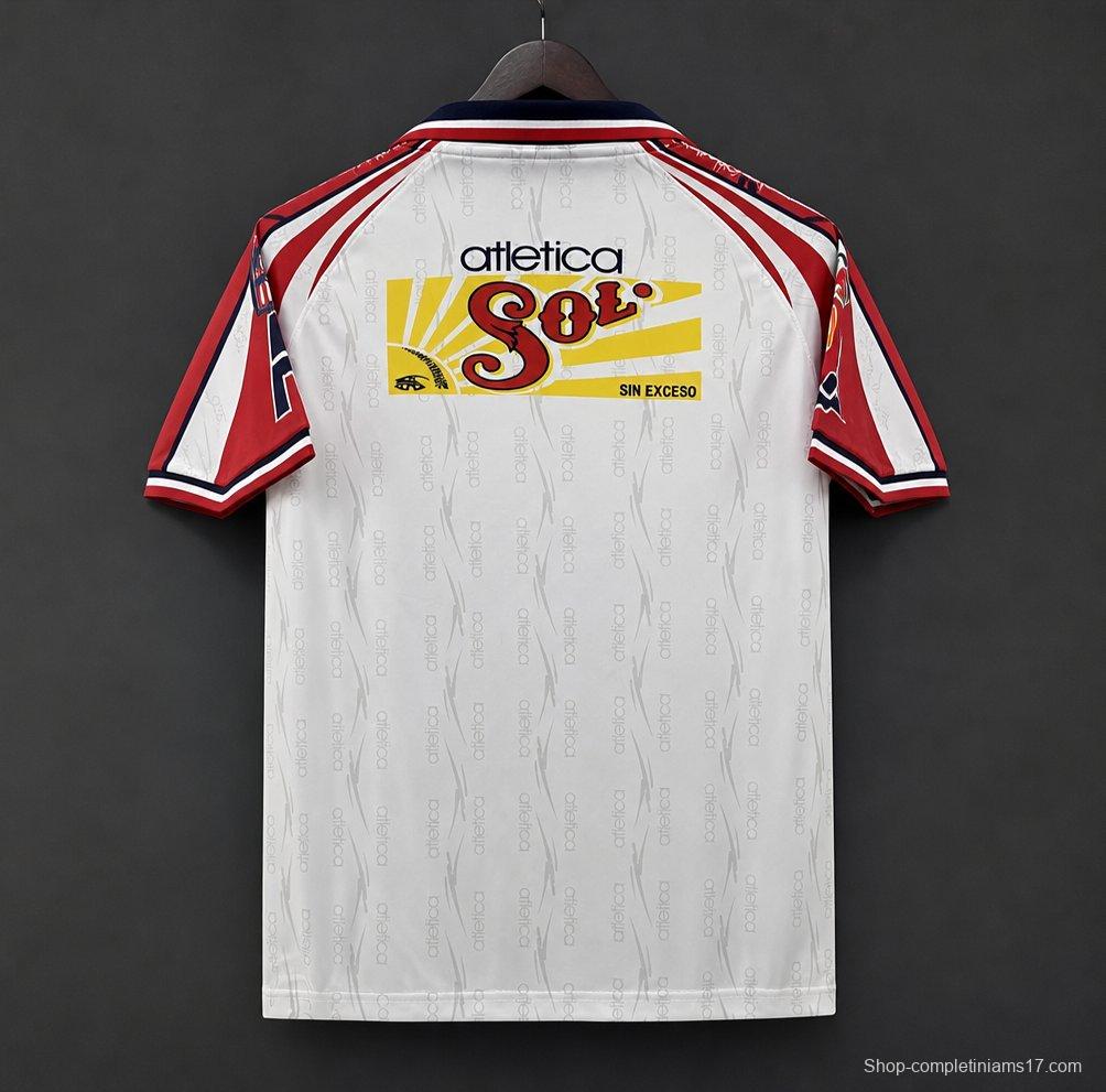 Retro 98/99 Chivas Guadalajara Away White Jersey