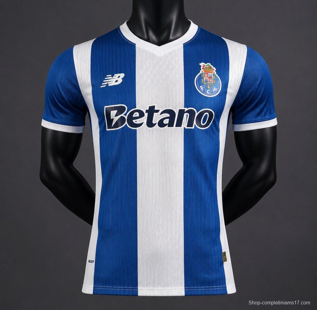 Player Version 26/27 Porto Home Jersey