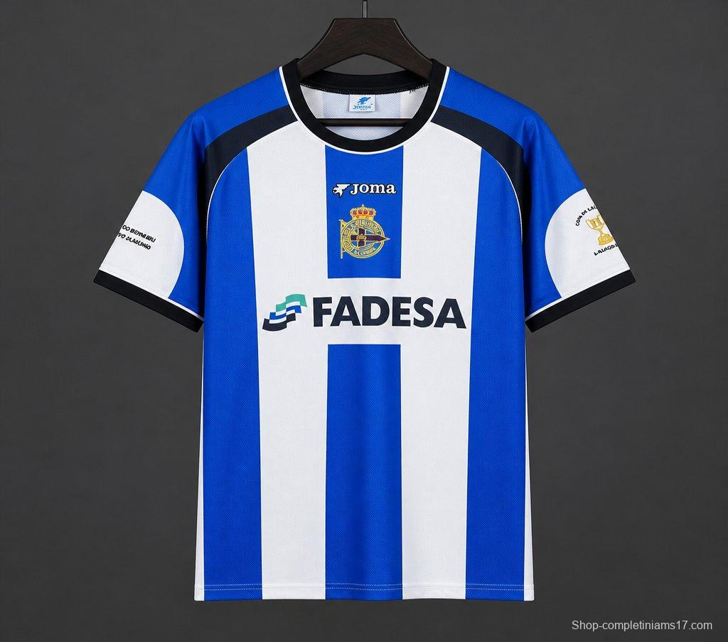 Retro 02/03 Deportivo de La Coruña Home Jersey