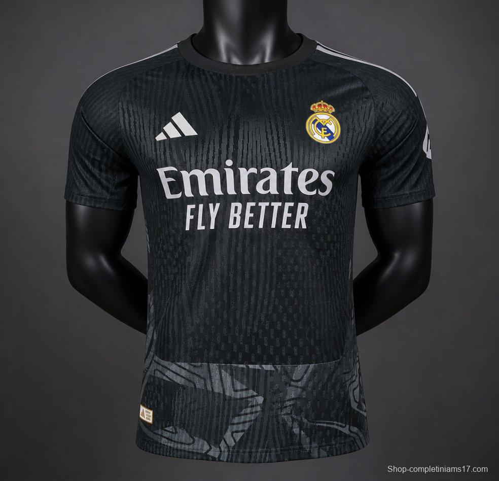 Player Version 26/27 Real Madrid Black Goalkeeper Jersey