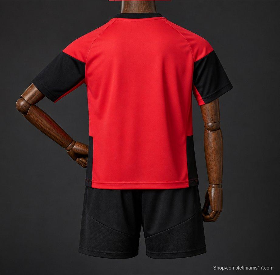 26/27 Kids Manchester United Training Red Jersey
